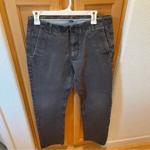 Men’s Dockers Gray Wash Pants Slim Size W 32 L 32